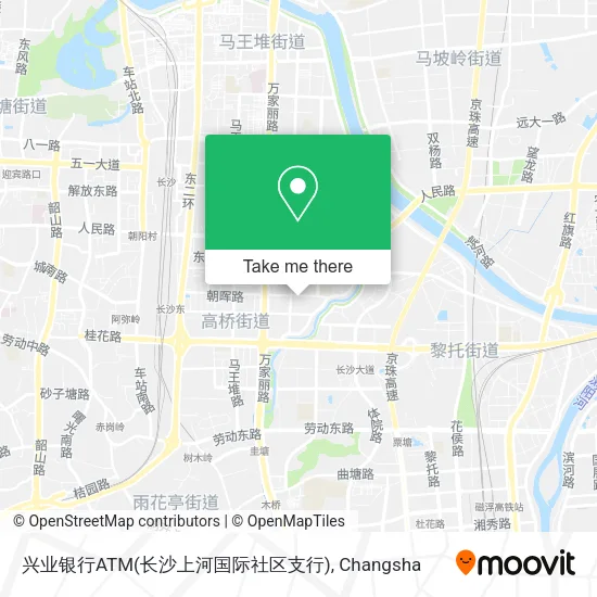 兴业银行ATM(长沙上河国际社区支行) map