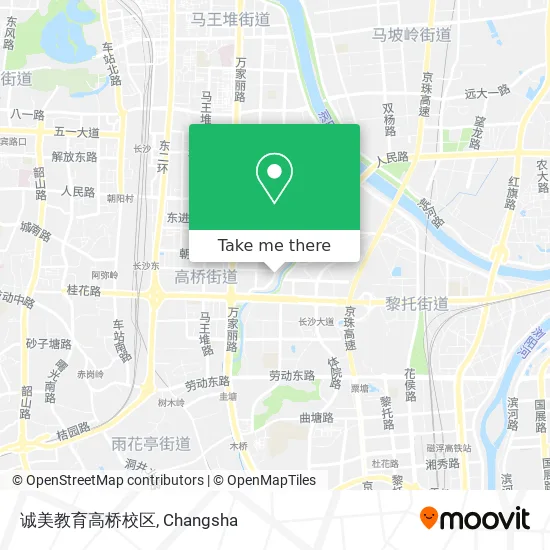 诚美教育高桥校区 map