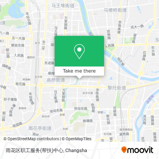 雨花区职工服务(帮扶)中心 map