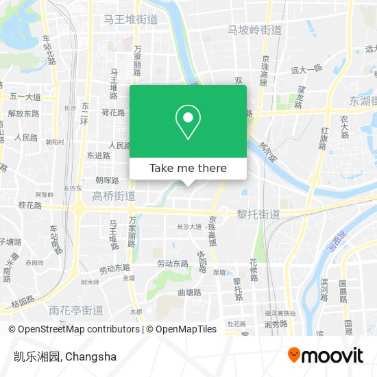 凯乐湘园 map