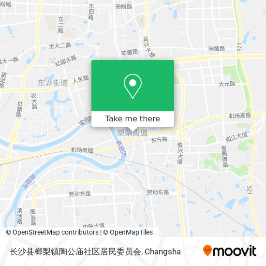 长沙县榔梨镇陶公庙社区居民委员会 map
