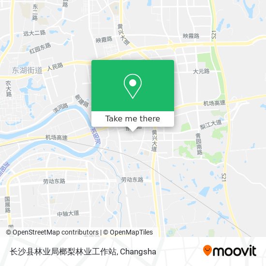 长沙县林业局榔梨林业工作站 map