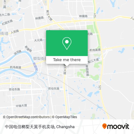 中国电信榔梨天翼手机卖场 map