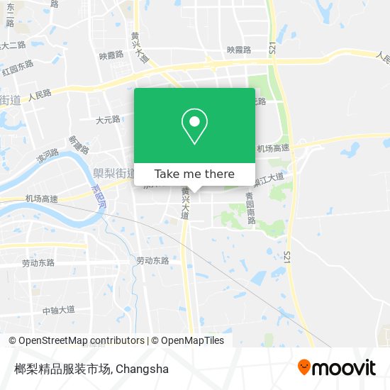 榔梨精品服装市场 map