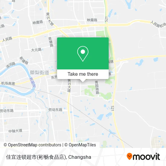 佳宜连锁超市(彬畅食品店) map