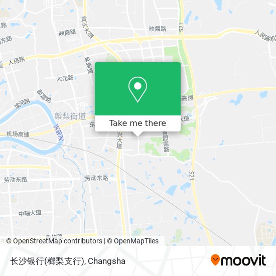 长沙银行(榔梨支行) map
