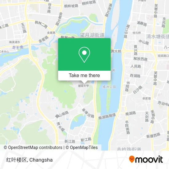 红叶楼区 map