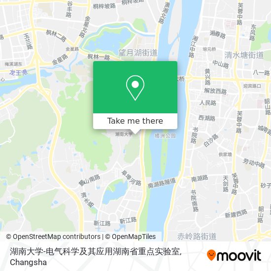 湖南大学-电气科学及其应用湖南省重点实验室 map