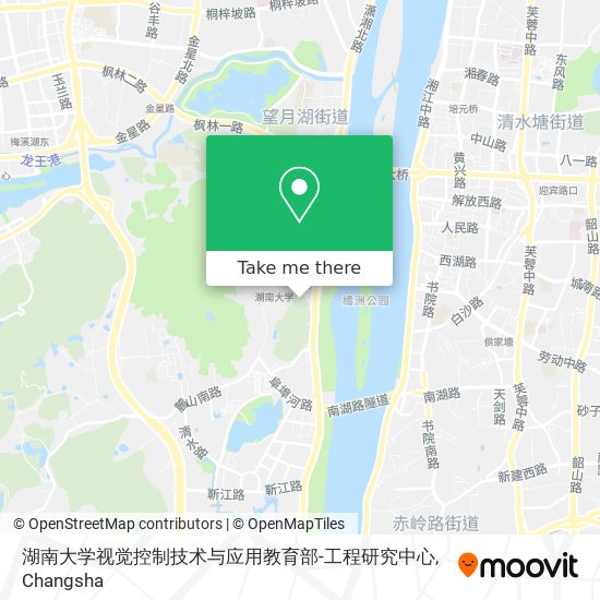 湖南大学视觉控制技术与应用教育部-工程研究中心 map