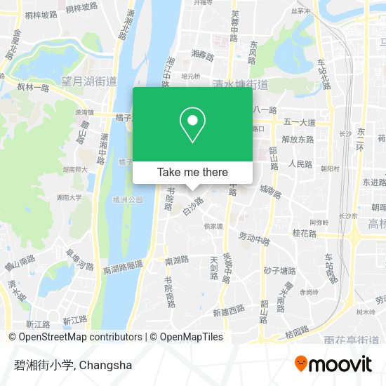 碧湘街小学 map