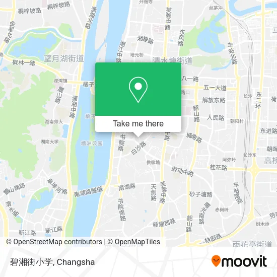 碧湘街小学 map