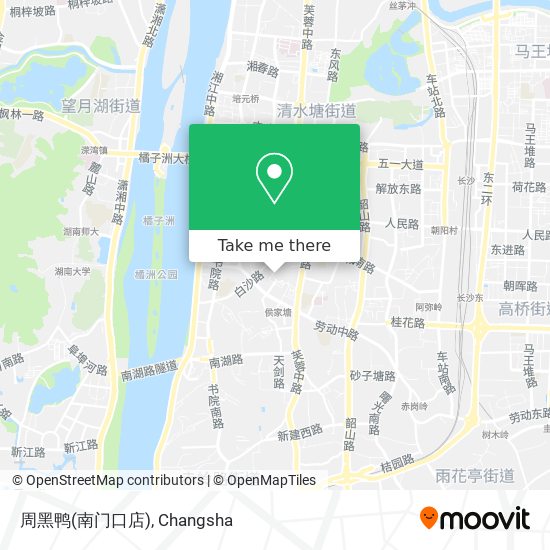 周黑鸭(南门口店) map