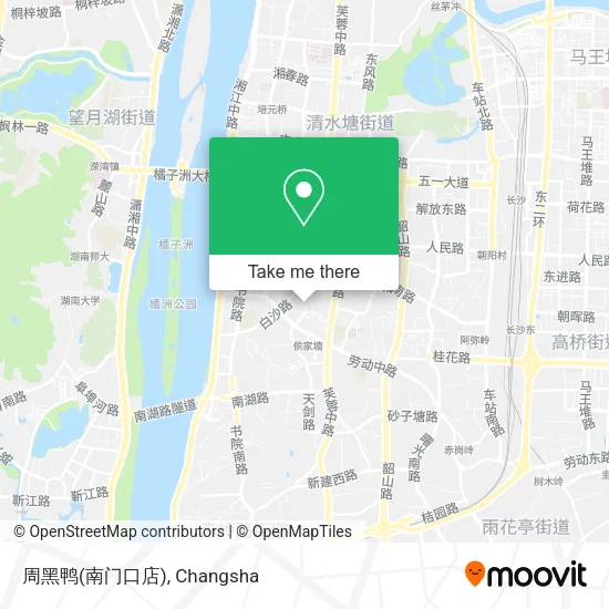 周黑鸭(南门口店) map