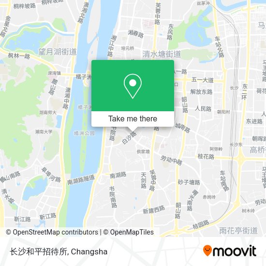 长沙和平招待所 map