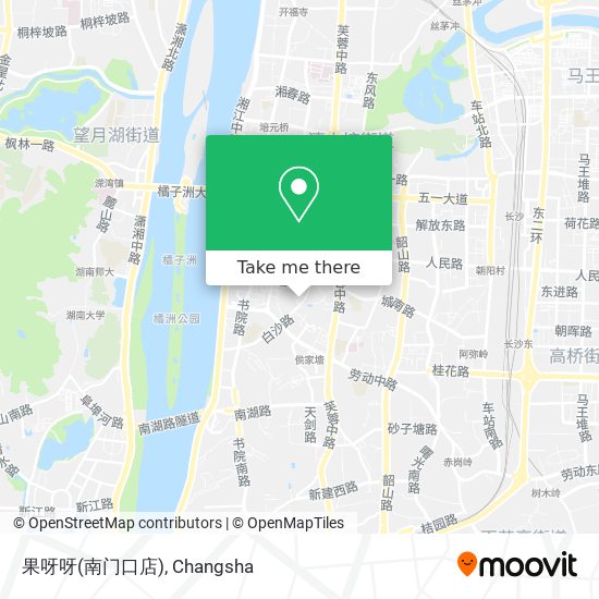 果呀呀(南门口店) map
