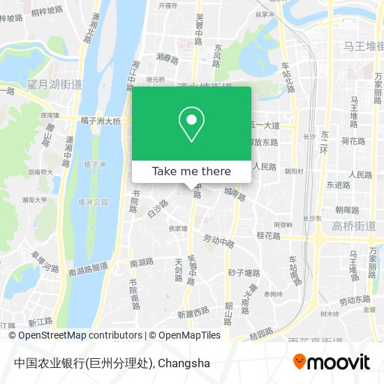 中国农业银行(巨州分理处) map