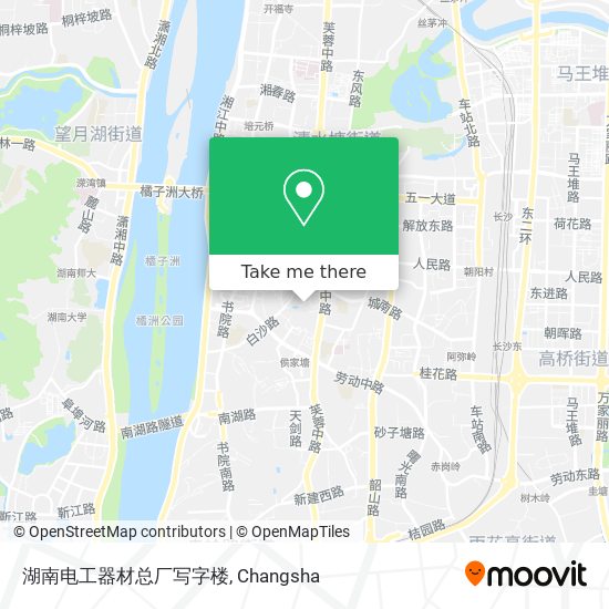 湖南电工器材总厂写字楼 map