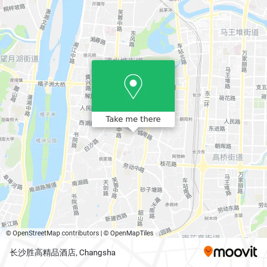 长沙胜高精品酒店 map