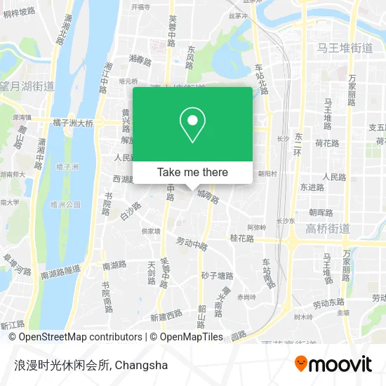 浪漫时光休闲会所 map