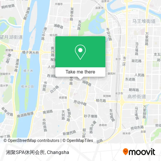 湘聚SPA休闲会所 map