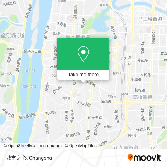 城市之心 map
