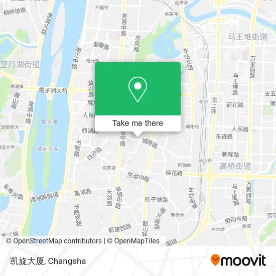 凯旋大厦 map