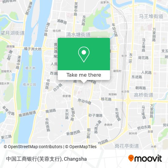 中国工商银行(芙蓉支行) map