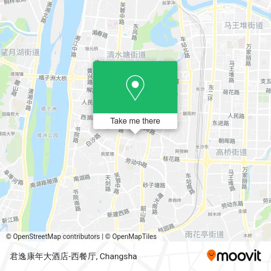君逸康年大酒店-西餐厅 map