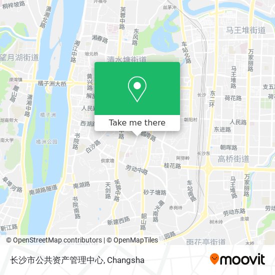 长沙市公共资产管理中心 map