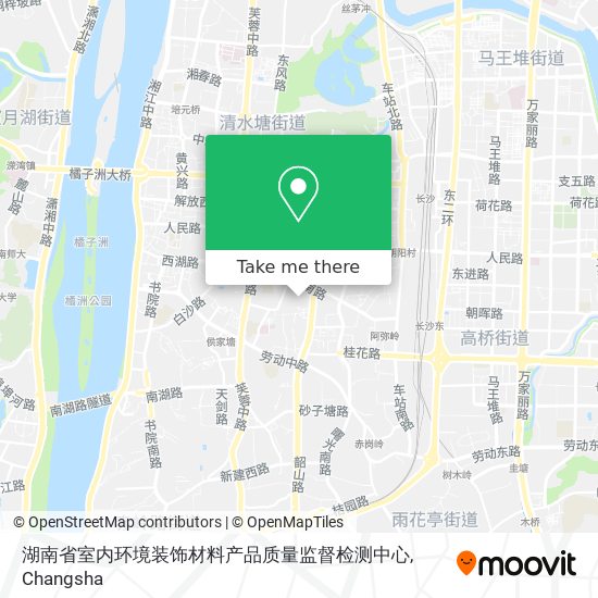 湖南省室内环境装饰材料产品质量监督检测中心 map