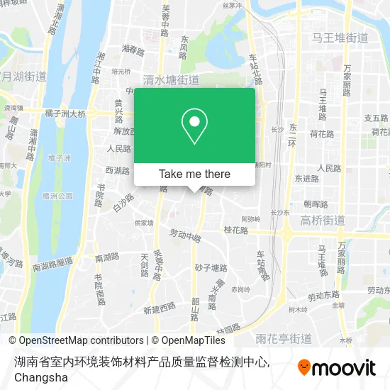 湖南省室内环境装饰材料产品质量监督检测中心 map