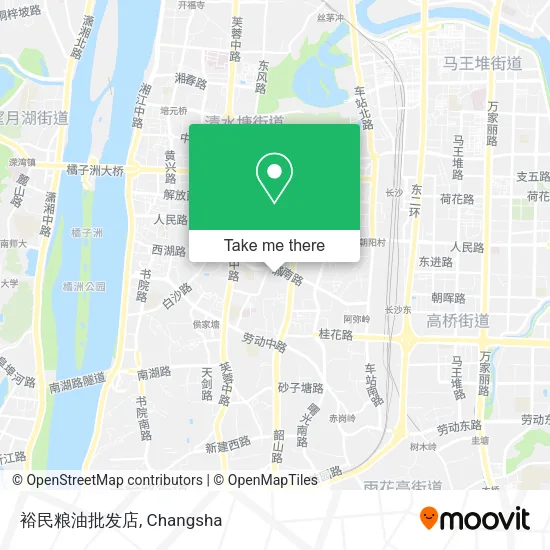 裕民粮油批发店 map