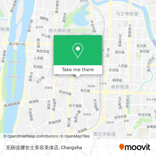 克丽缇娜女士美容美体店 map