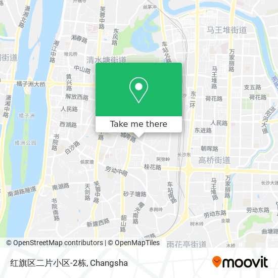 红旗区二片小区-2栋 map