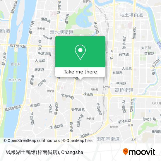 钱粮湖土鸭馆(梓南街店) map