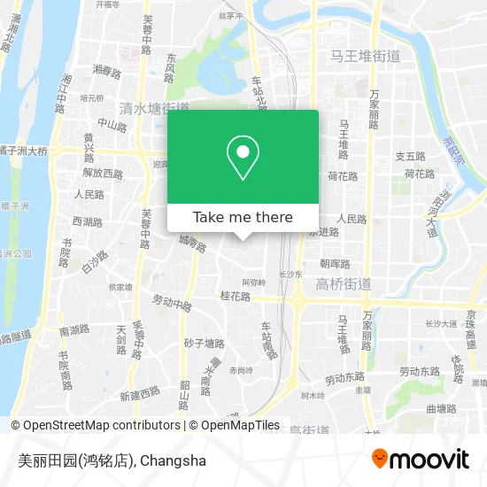 美丽田园(鸿铭店) map