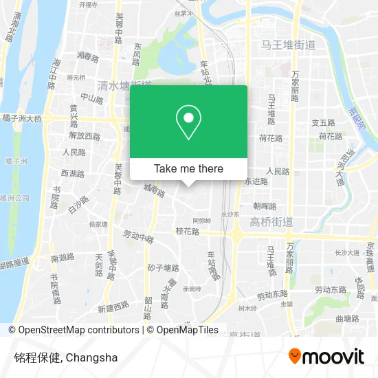 铭程保健 map