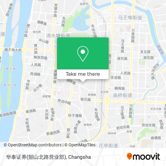 华泰证券(韶山北路营业部) map