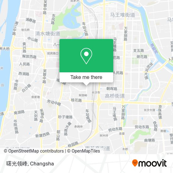 曙光领峰 map