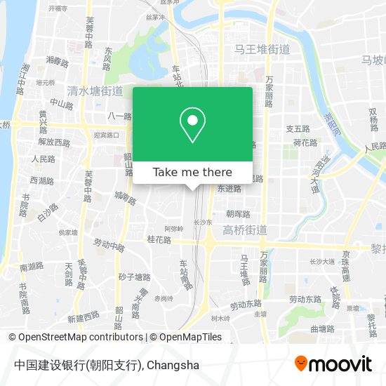 中国建设银行(朝阳支行) map