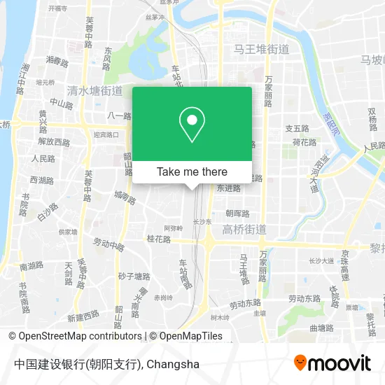 中国建设银行(朝阳支行) map