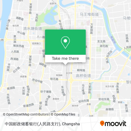 中国邮政储蓄银行(人民路支行) map