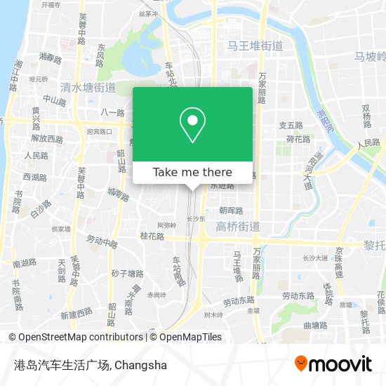 港岛汽车生活广场 map