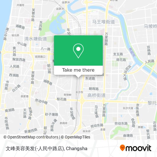 文峰美容美发(-人民中路店) map