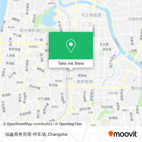 福鑫商务宾馆-停车场 map