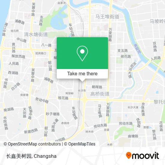 长鑫美树园 map