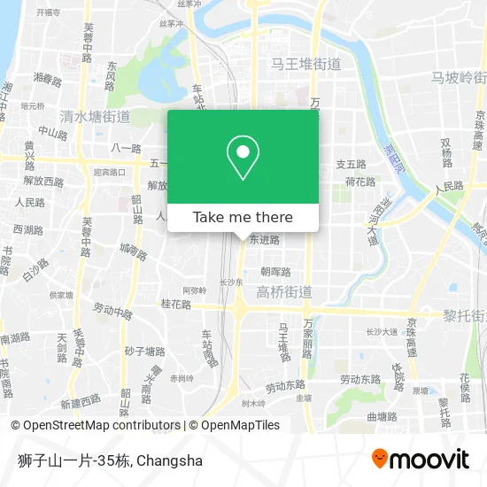 狮子山一片-35栋 map