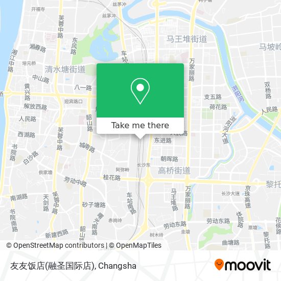 友友饭店(融圣国际店) map