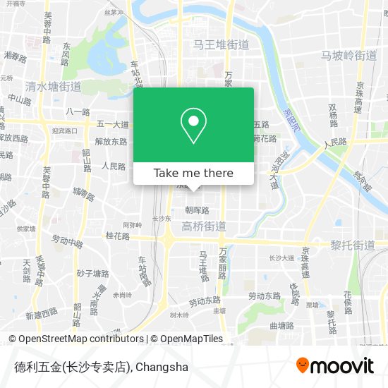 德利五金(长沙专卖店) map