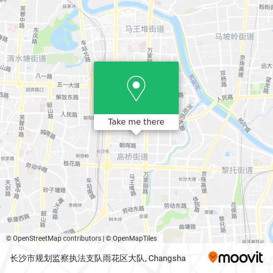 长沙市规划监察执法支队雨花区大队 map